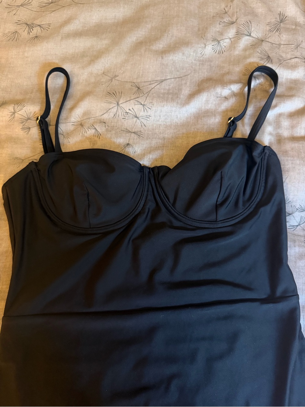 SUMMERSALT Black Underwire One-Piece Swimsuit - Picture 4 of 6